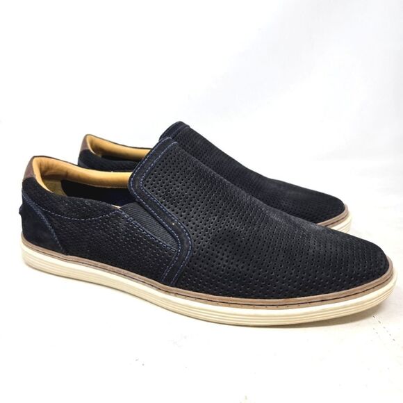 DONALD J. PLINER Men's Travis Black Slip-On Shoes Size 9.5 - Picture 1 of 9